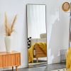 The 4th generation floor standing full-length mirror. wall mirror, bathroom makeup mirror, bedroom foyer, clothing store, wall mounted. 65 "* 23.2"